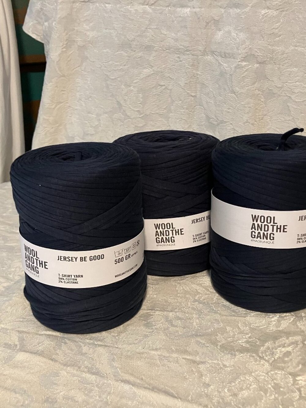 Wool and the Gang   Jersey Be good t-shirt yarn